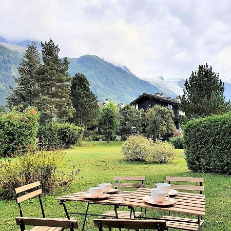 Chamonix Appartement Vue Mont Blanc Avec Jardin Eksteriør bilde