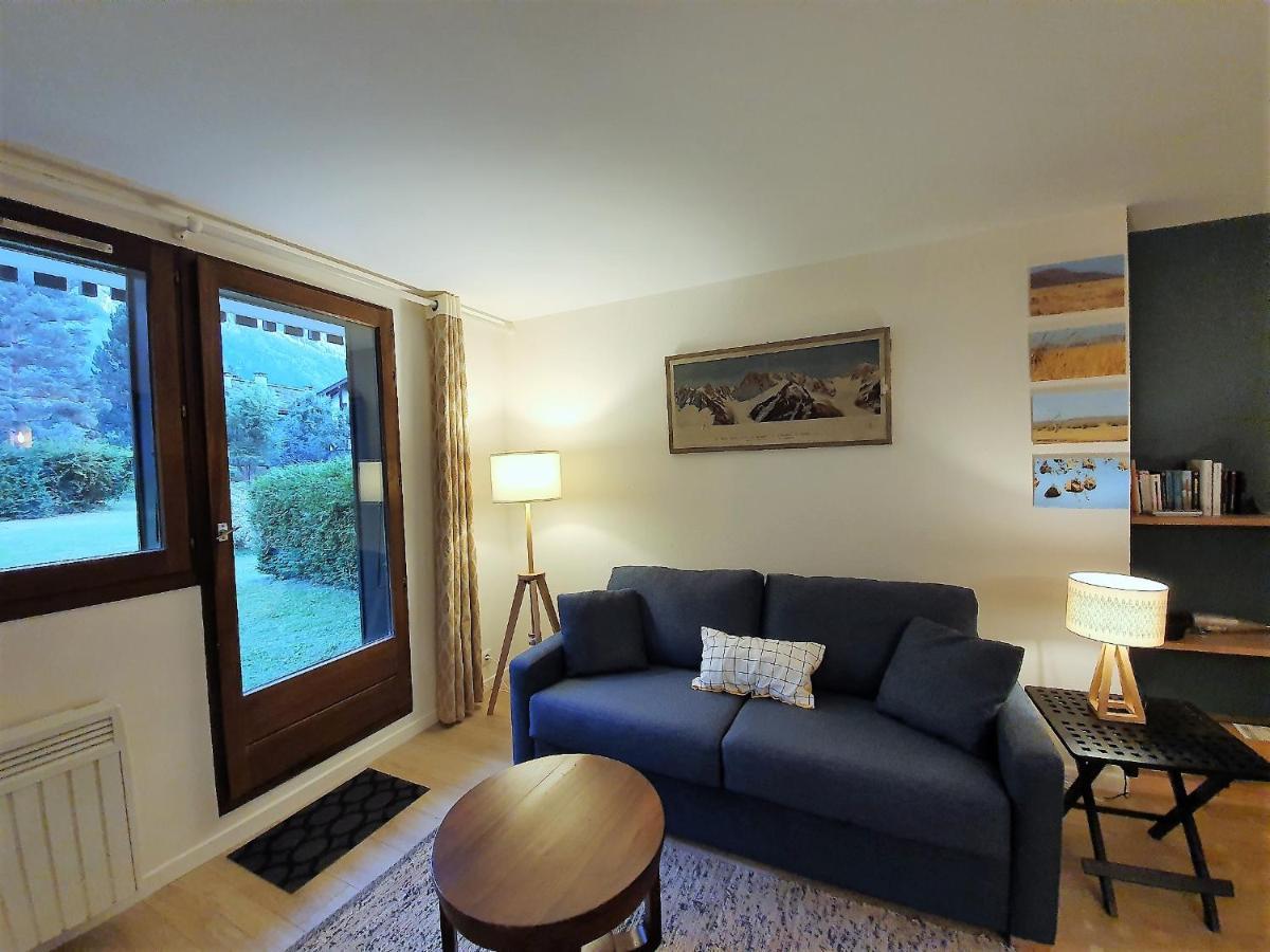Chamonix Appartement Vue Mont Blanc Avec Jardin Eksteriør bilde